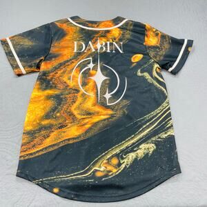 Dabin Baseball Jersey Starbright See You Again Stars Button Concert Rave EDM